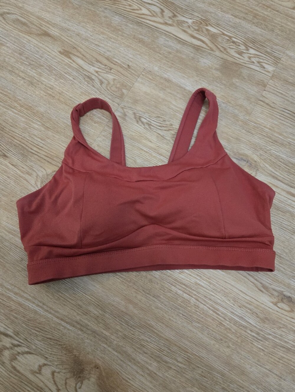 Rust Colored Sports Bra